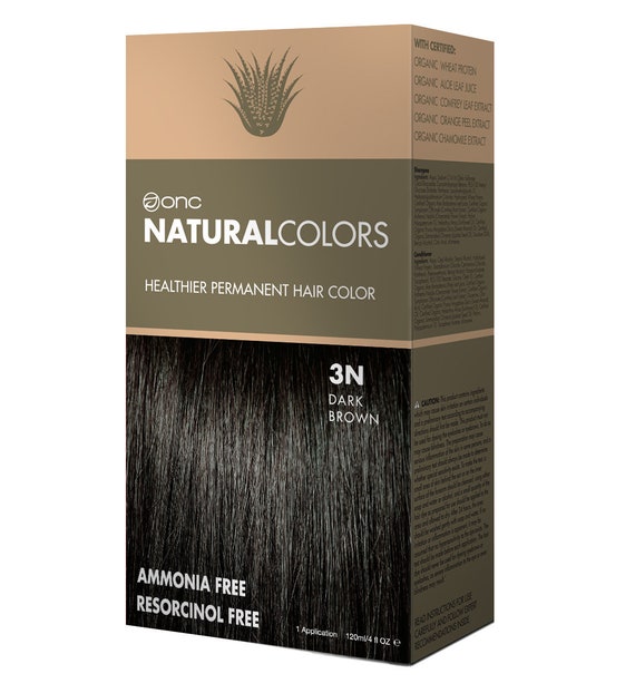 Onc Naturalcolors 3n Natural Dark Brown Hair Dye With Organic