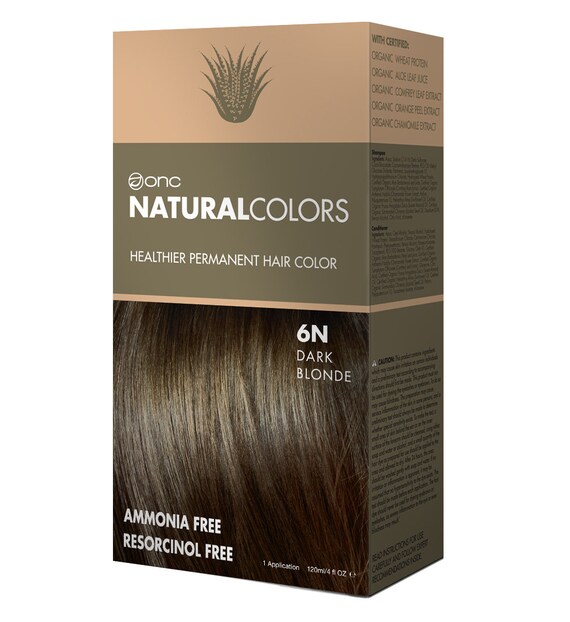 Onc Naturalcolors 6n Natural Medium Brown Hair Dye With Etsy