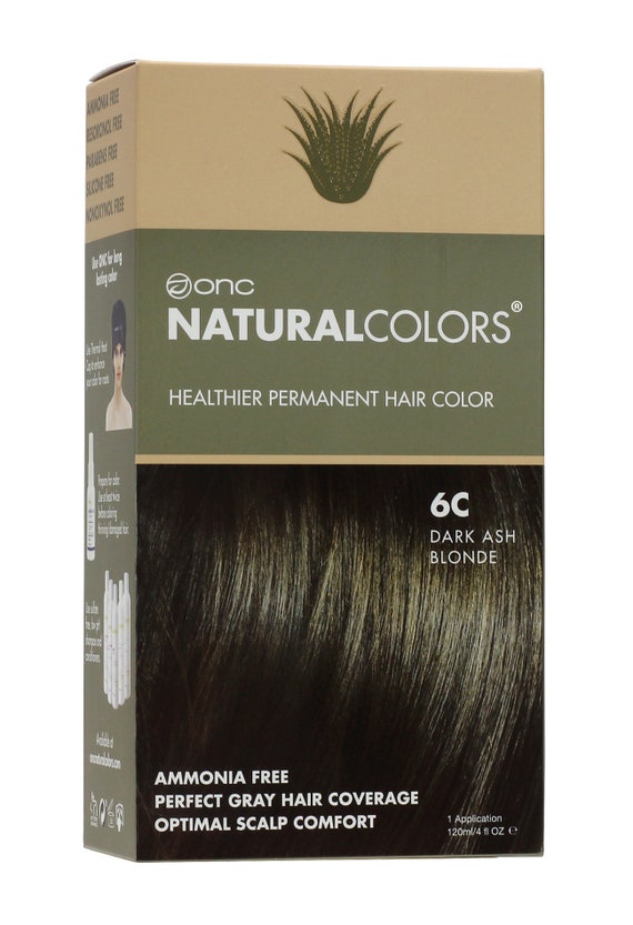 Onc Naturalcolors 6c Dark Ash Blonde Hair Dye With Organic Etsy