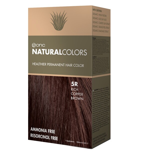 Onc Naturalcolors 5r Rich Copper Brown Hair Dye With Organic Etsy