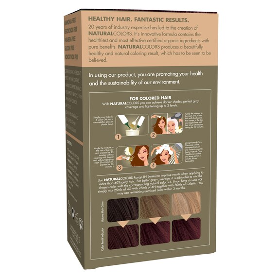 Onc Naturalcolors 7c Medium Ash Blonde Hair Dye With Organic Ingredients