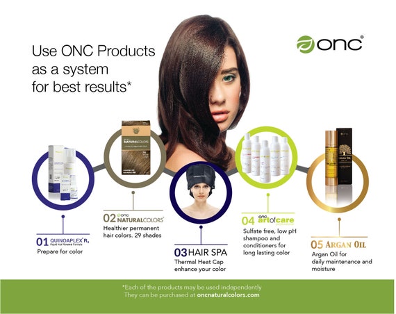 Onc Naturalcolors 6c Dark Ash Blonde Hair Dye With Organic Ingredients