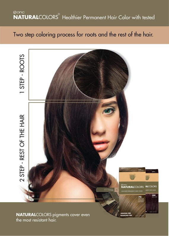 Onc Naturalcolors 6c Dark Ash Blonde Hair Dye With Organic Ingredients