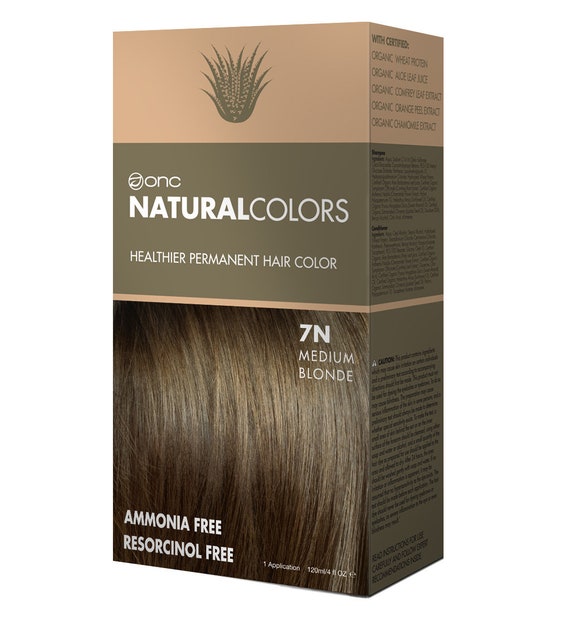 Onc Naturalcolors 7n Natural Medium Blonde Hair Dye With Etsy
