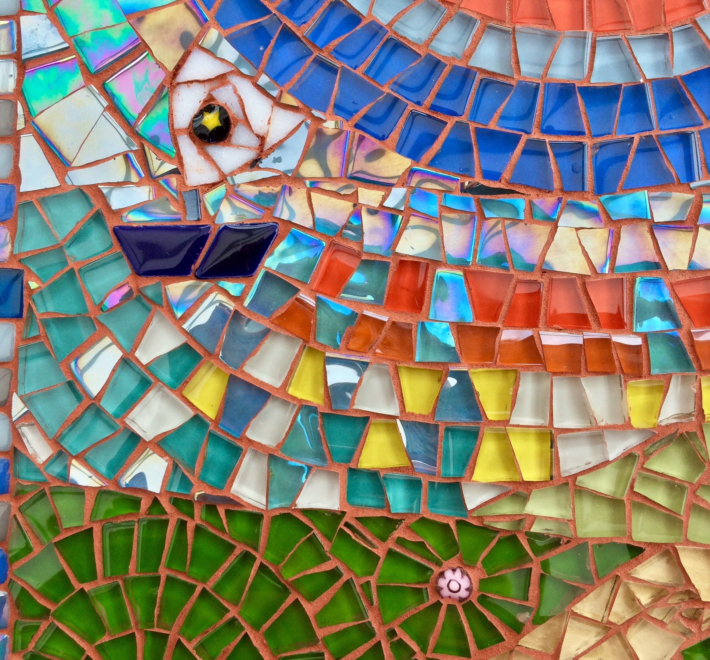 Mosaic Tree Mosaic Mosaic wall art Unique gift idea Home Etsy