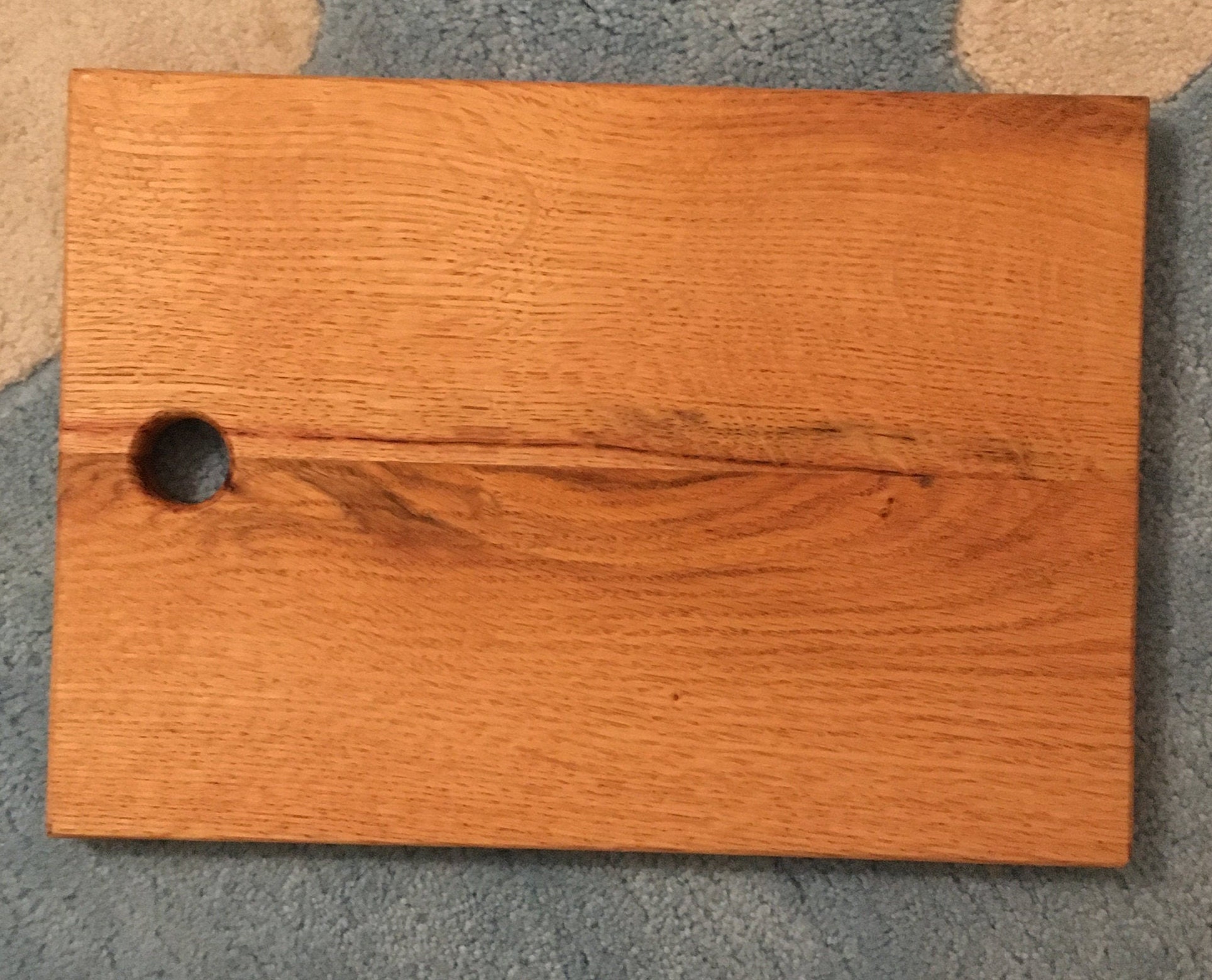 Red Oak Cutting Board Handmade in Asheville NC Natural Etsy