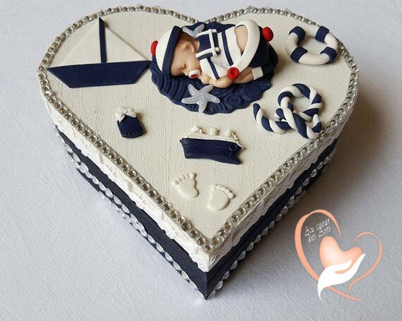 Birth Box Baby Boy Marine At The Heart Of The Arts Etsy