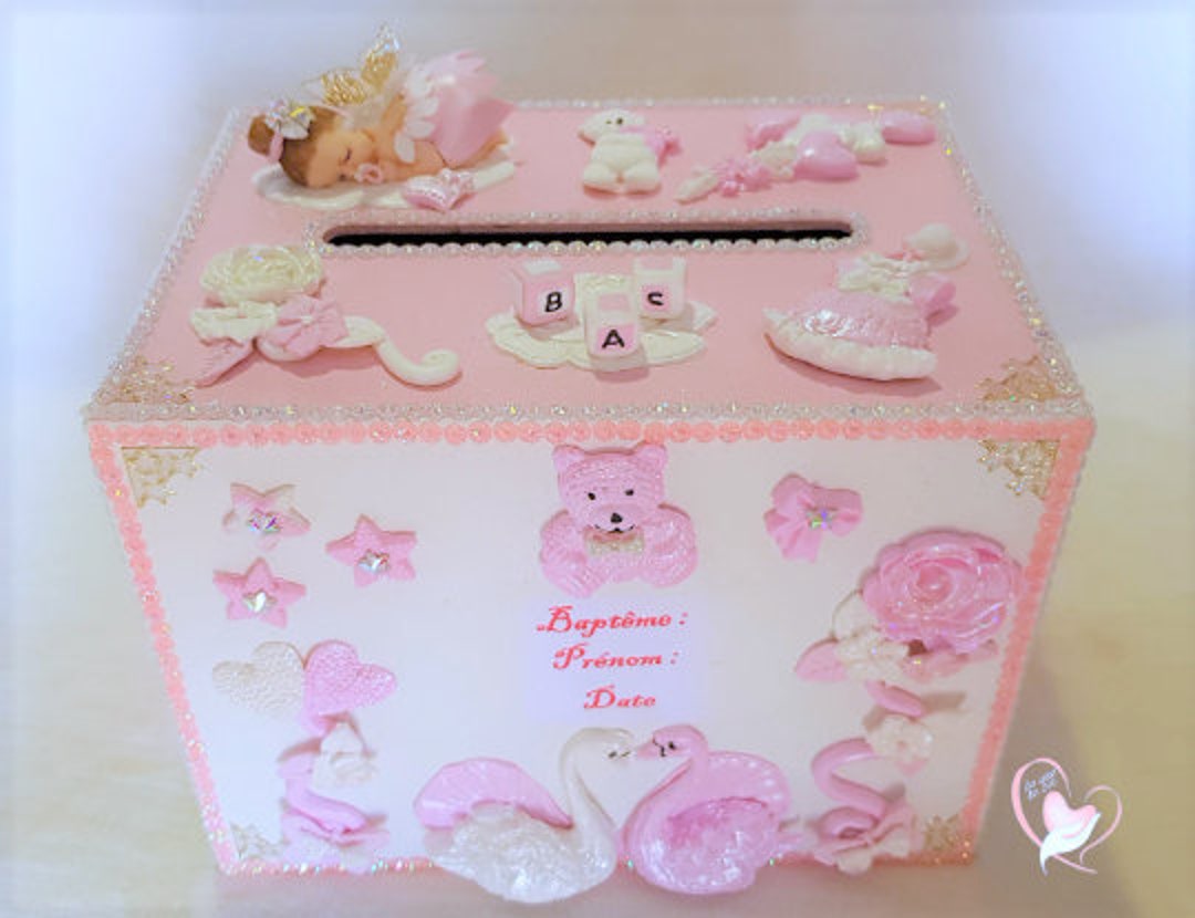 Tinkerbell Baby Girl Baptism Urn at the Heart of the Arts. Etsy