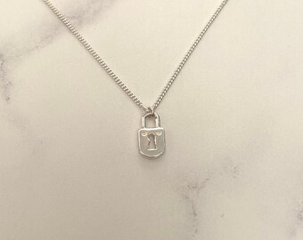 ◆VINTAGE HOLLYWOOD◆ Porte Love Lock Necklace VH2379NE001B Love Lock Padlock Necklace - Etsy