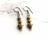 Three Heart Earrings