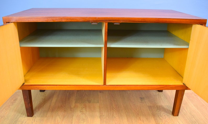 Mid Century Retro Swedish Ulferts Rosewood TV Stand Sideboard Storage 1960s