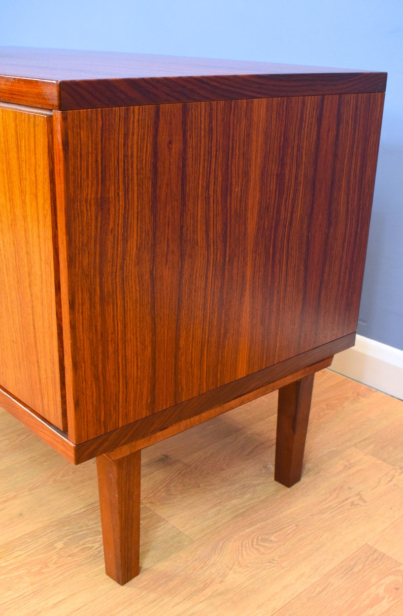Mid Century Retro Swedish Ulferts Rosewood TV Stand Sideboard Storage 1960s
