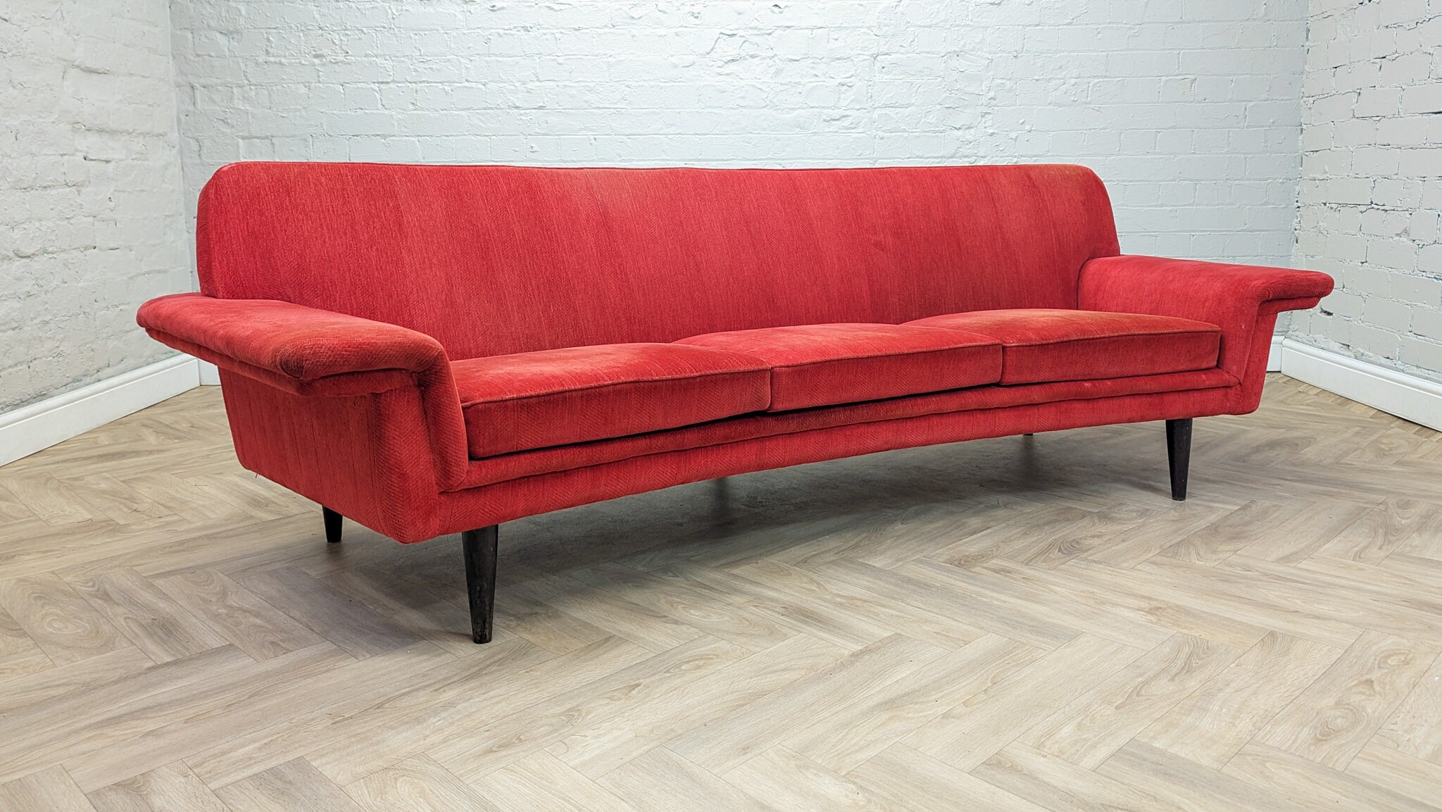 Small 2024 red loveseat