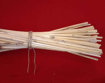 30 Eco Friendly Dried Reeds Straws Stems for Craft project Crafts Wild Reed Natural Nature Ecological Straws for Himmeli DIY Christmas Gift
