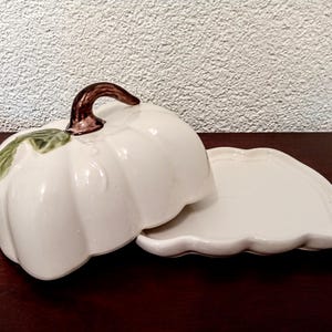 Beautiful Butter dish with Lid gift for Mother Mom Friend Swedish Vintage Cottagecore plates Farmhouse Wedding decors Christmas Autumn plate