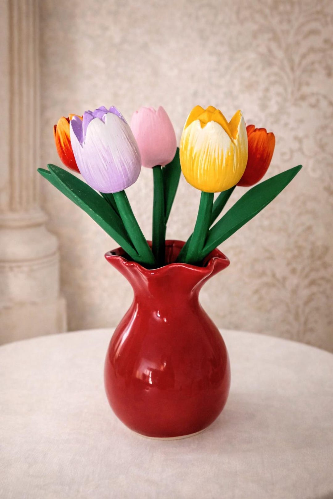□美品□ラリック　チューリップ　花瓶　オパルセント　箱つき 5 il_1080xN.7686726843_h2lf.jpg