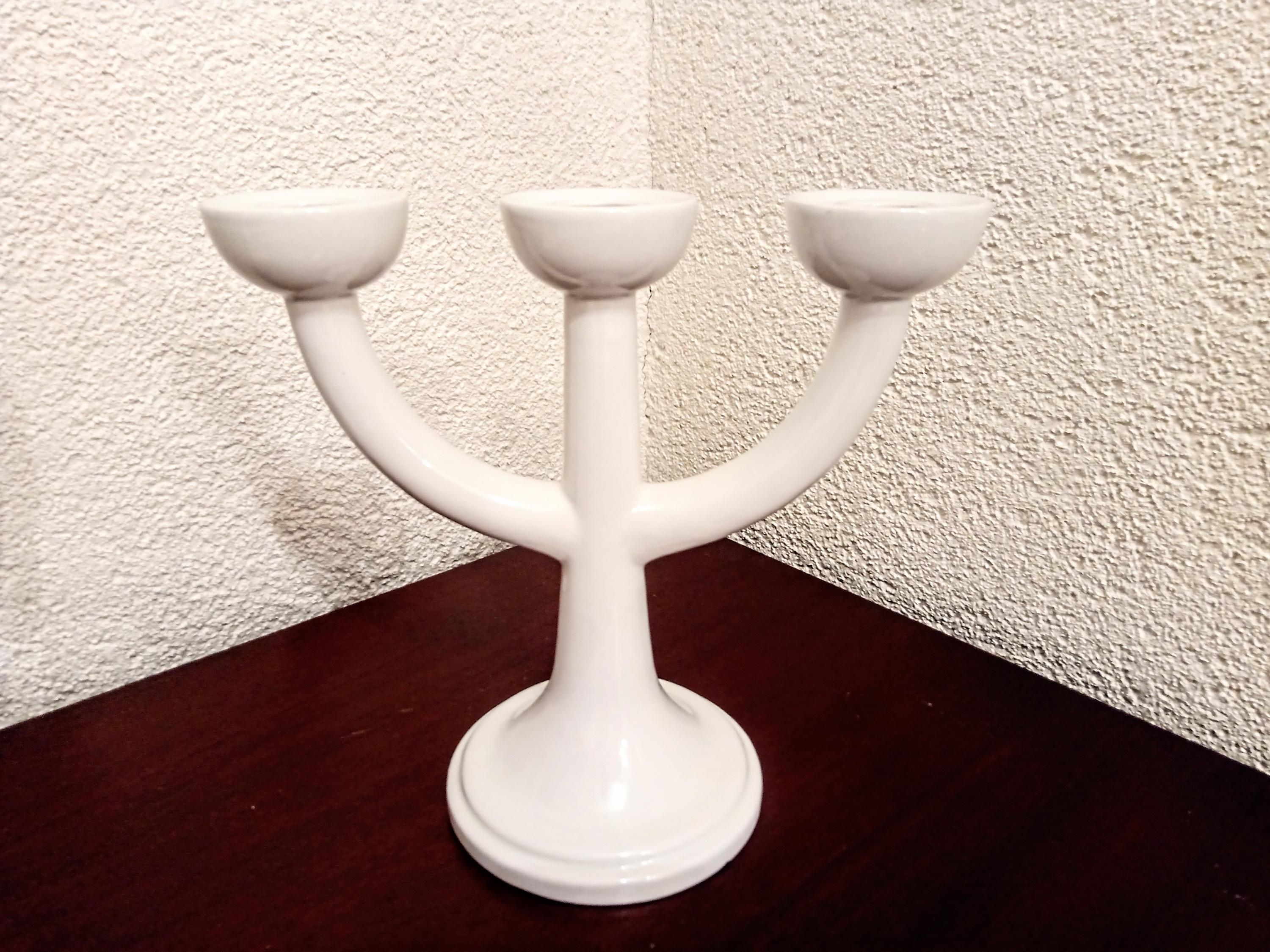 Lanterne Céramique à Suspendre Peinte Main - Motifs Fleuris Portugal - 31 Cm - Occasion Très Bon état