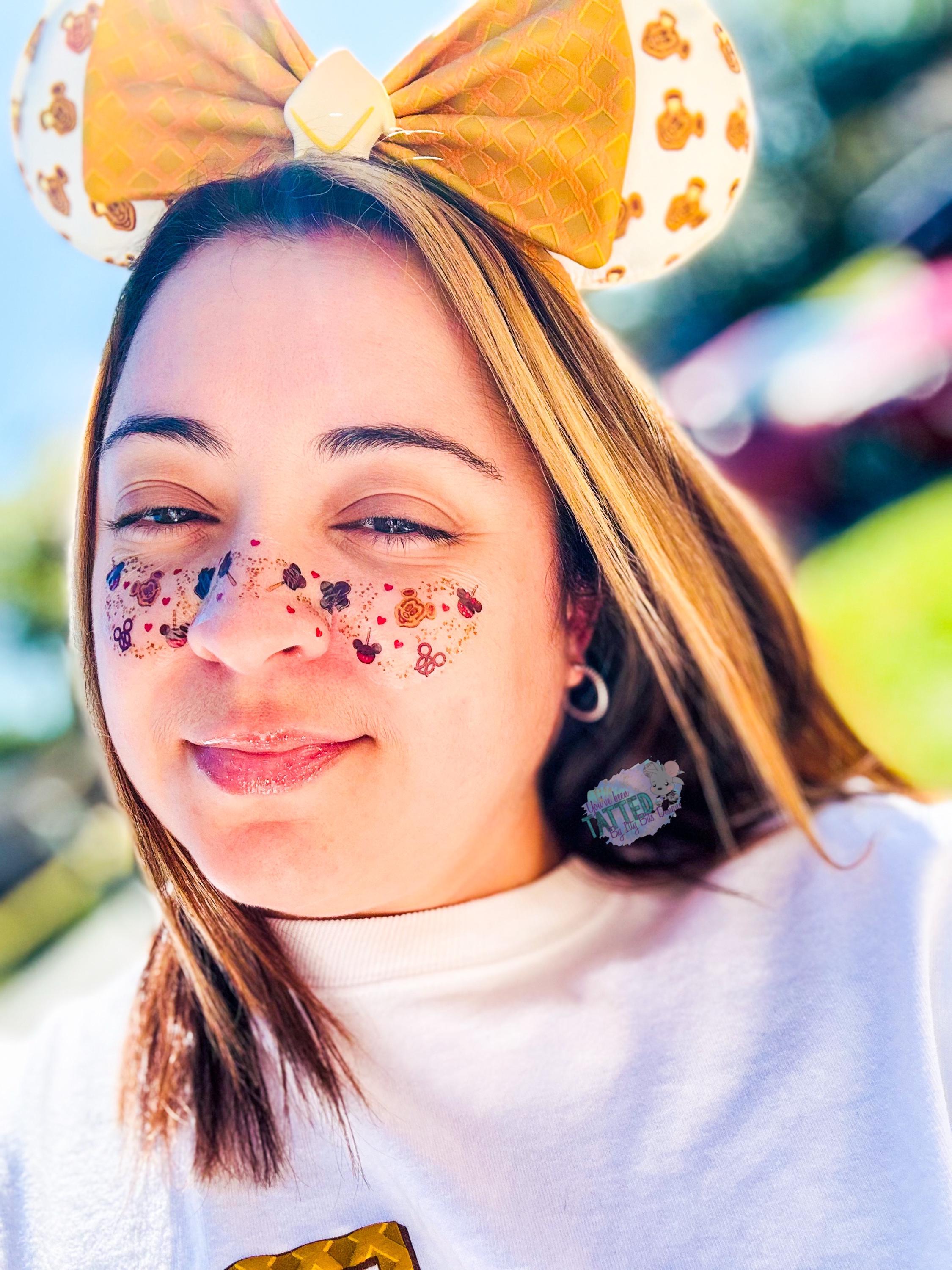 Magical Treats Face Freckle Temporary Tattoos - Freckle Tattoos - Mouse face tattoos - Mouse Freckles  - Faux Freckle Temporary Tattoos.