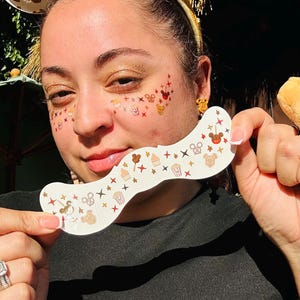 Magical Treats Face Freckle Temporary Tattoos - Freckle Tattoos - Mouse face tattoos - Mouse Freckles - Faux Freckle Temporary Tattoos. image 4