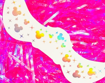 HOLOGRAPHIC Metallic Mouse Freckle Tattoo |Pixie Dust Freckle| freckle tattoo | glitter Freckles| Magical Mouse Face Freckles| Faux Freckle