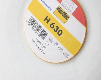 H 630, volume fleece, uni, white