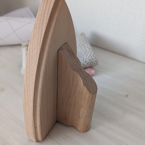 Klöppel mit Griff aus Holz. Bild 3