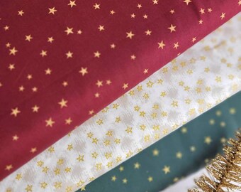 Fabric package 3x50x140 Christmas stars