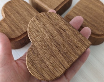Pattern weights, sewing weights set of 4, wooden heart.