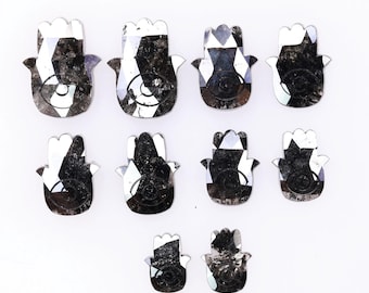 5.33 Ct, 8.3 X 6.5 X 1.8 MM, Natural Loose Diamond Fancy Black Color Claws Shape Diamond, Polished Black Diamond, Birthday Gifts, C706