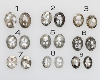 0,61 carat, 5,7 x 4,3 x 1,4 diamant naturel non serti, mélange fantaisie de couleurs, forme ovale, diamant poli, diamant sans conflit, bijoux en diamant, DG6789