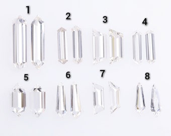 1.43 Ct, 12.0 X 3.1 X 2.0 MM, Loose Diamond Fancy Icey White Color Mix Shape Lab Grown Diamond CVD Diamond For Antique Earring Set, DG10047
