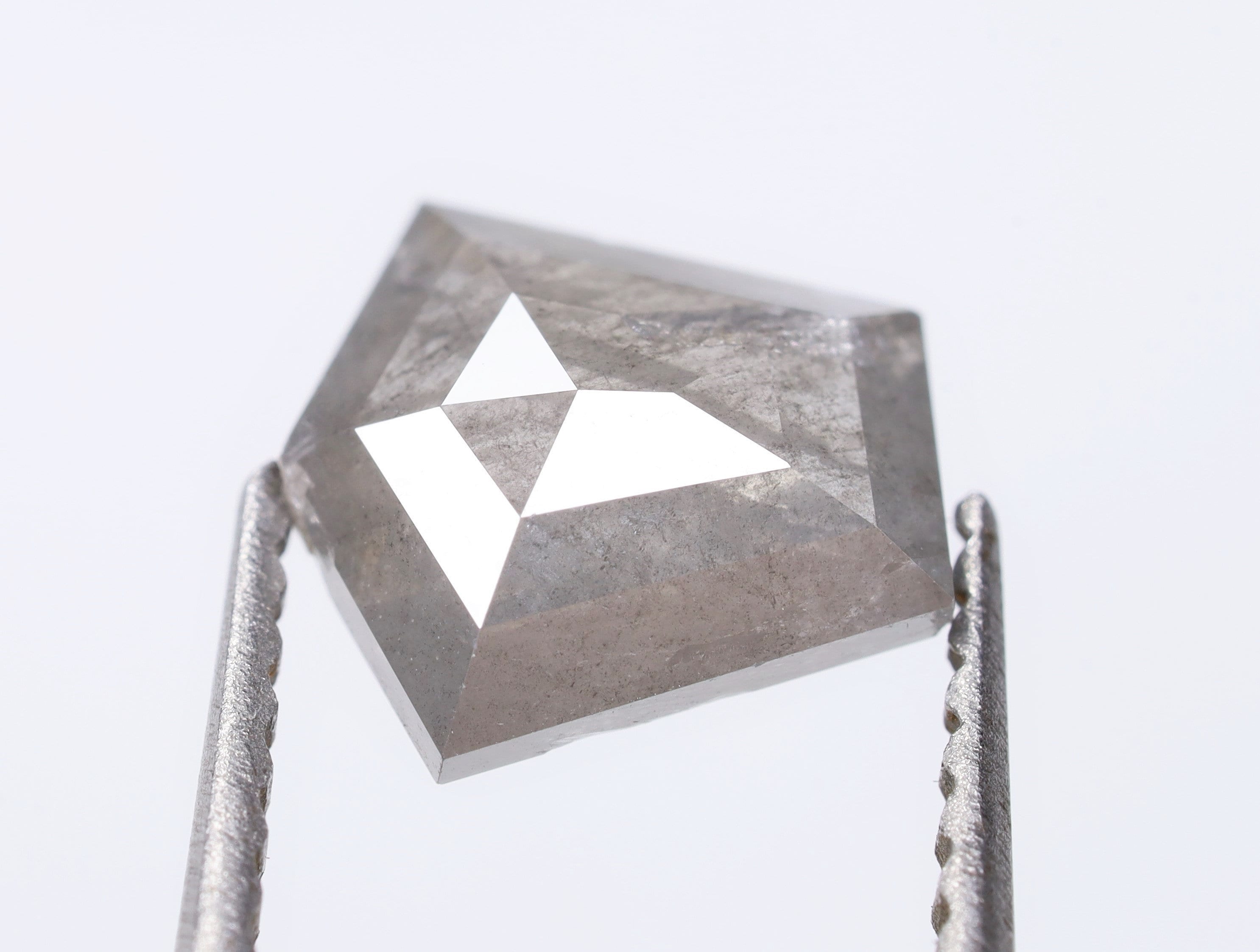 ⭐︎まさDIAMOND SPEEDERFW5S PIGN5W3W 1.08 Ct, 7.3 X 5.6 X 2.6 MM, Oval Shape Salt and Pepper