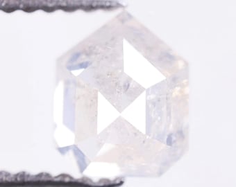 1.15 Ct, 6.6 X 5.4 X 3.7 MM, Natural Opulence Geometric Shape Rustic Diamond | Modern Jewelry Making Stone | Boho Jewelry Supply | C2253