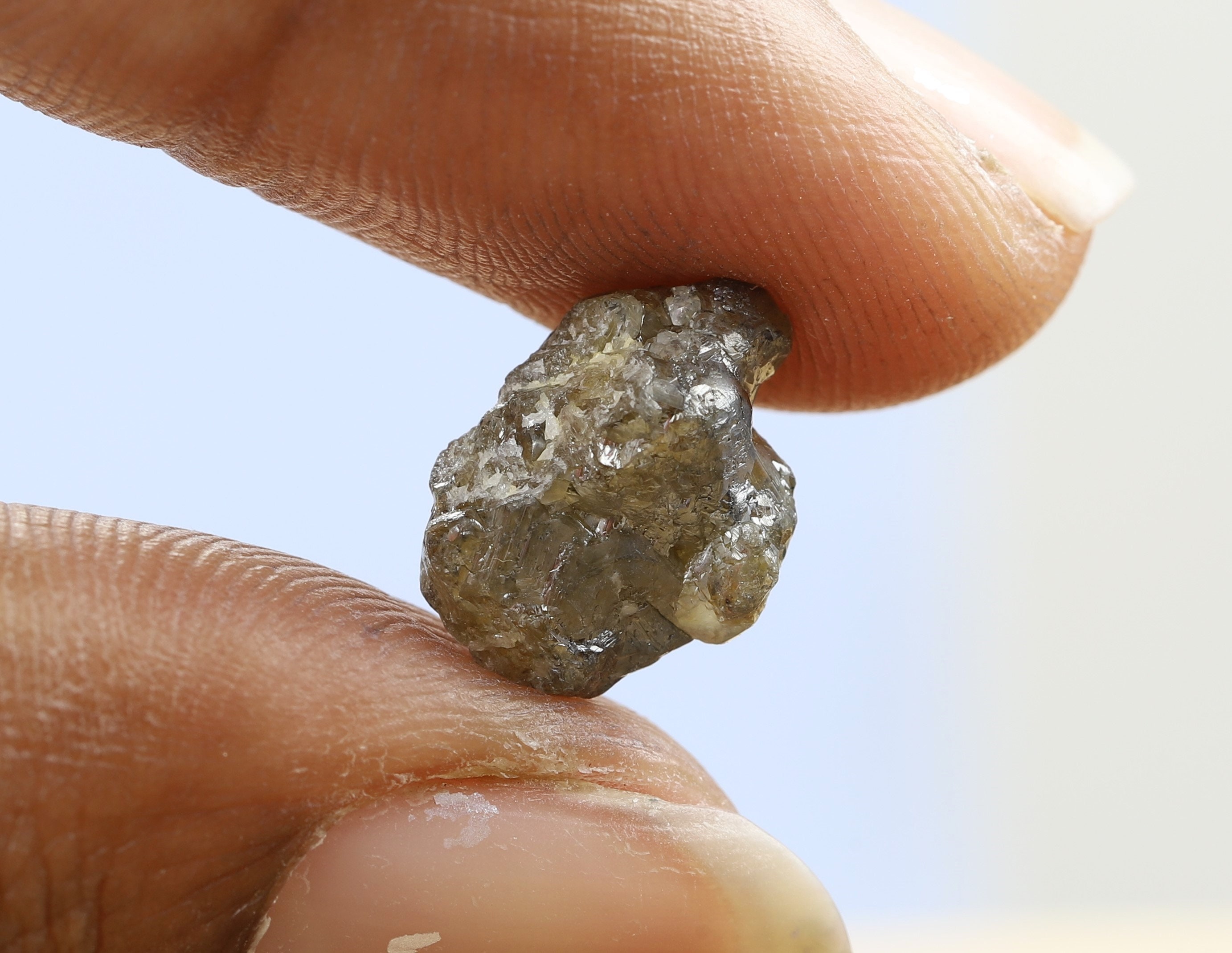6.00 Ct, 13.4 X 9.9 X 7.0 MM ,natural Loose Diamond, Rough