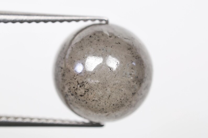 10.08 Ct, 10.3 MM, Natural Loose Fancy Gray Color Balls Shape Spheres ...