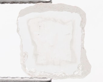 1.24 Ct, 7.1 X 6.5 X 1.9 MM, Natural Fancy White Color Square Shape Antique & Rare Diamond For Engagement Ring | Fine Jewelry Stone | C2254