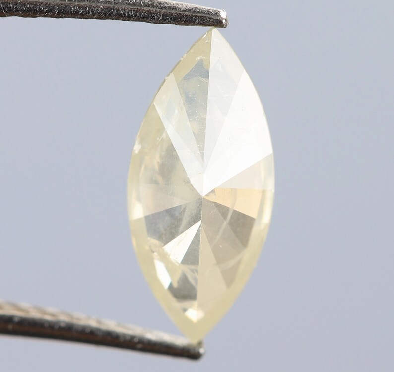Gifts 0.55 Ct DG5375 Natural Loose Diamond Light Green Color Marquise Shape Faceted Diamond For Engagement Jewelry 9.2 X 4.1 X 2.4 MM