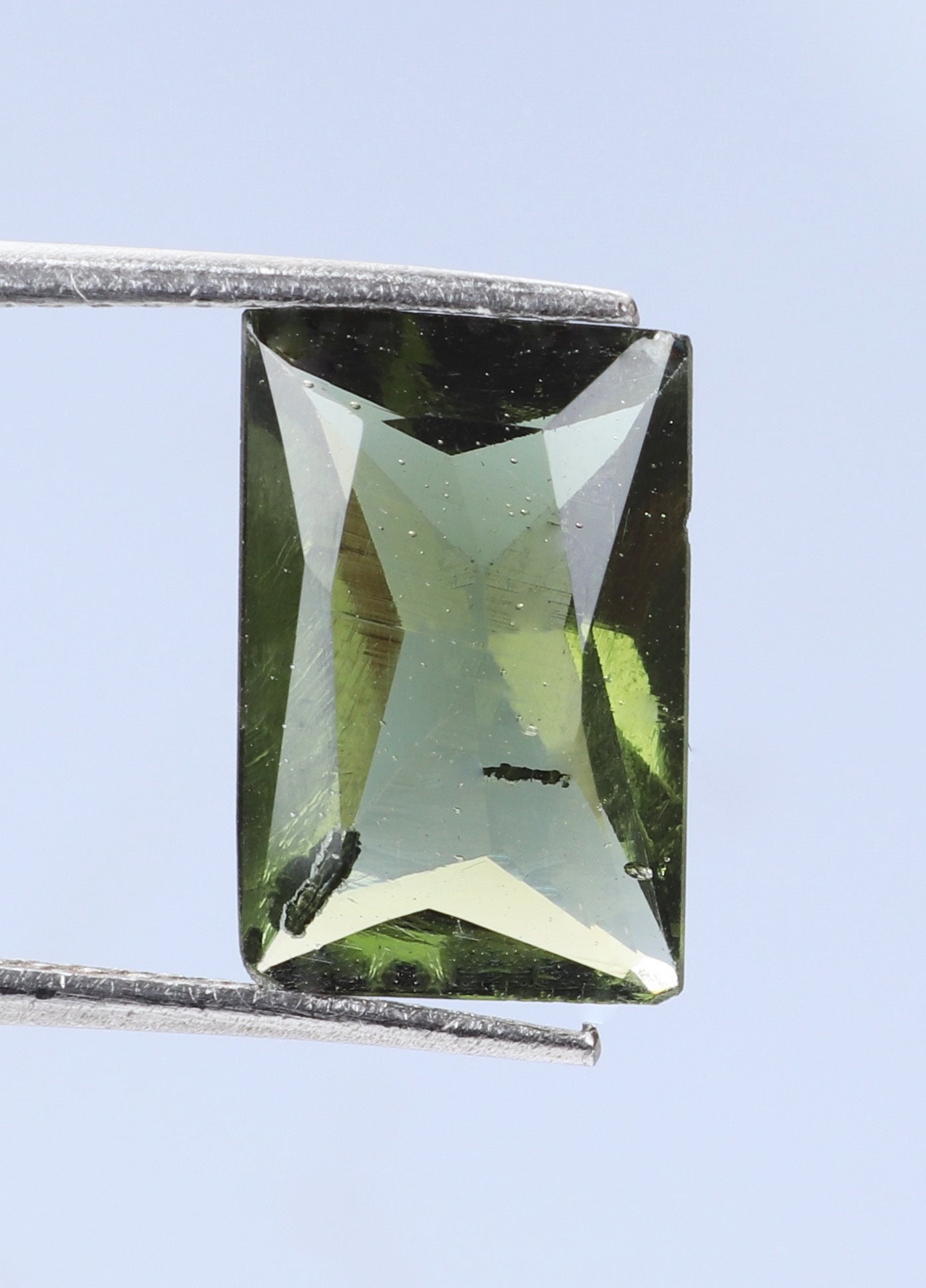 1.99 Ct, 11.0 X 7.2 X 4.4 Natural Moldavite Gemstone