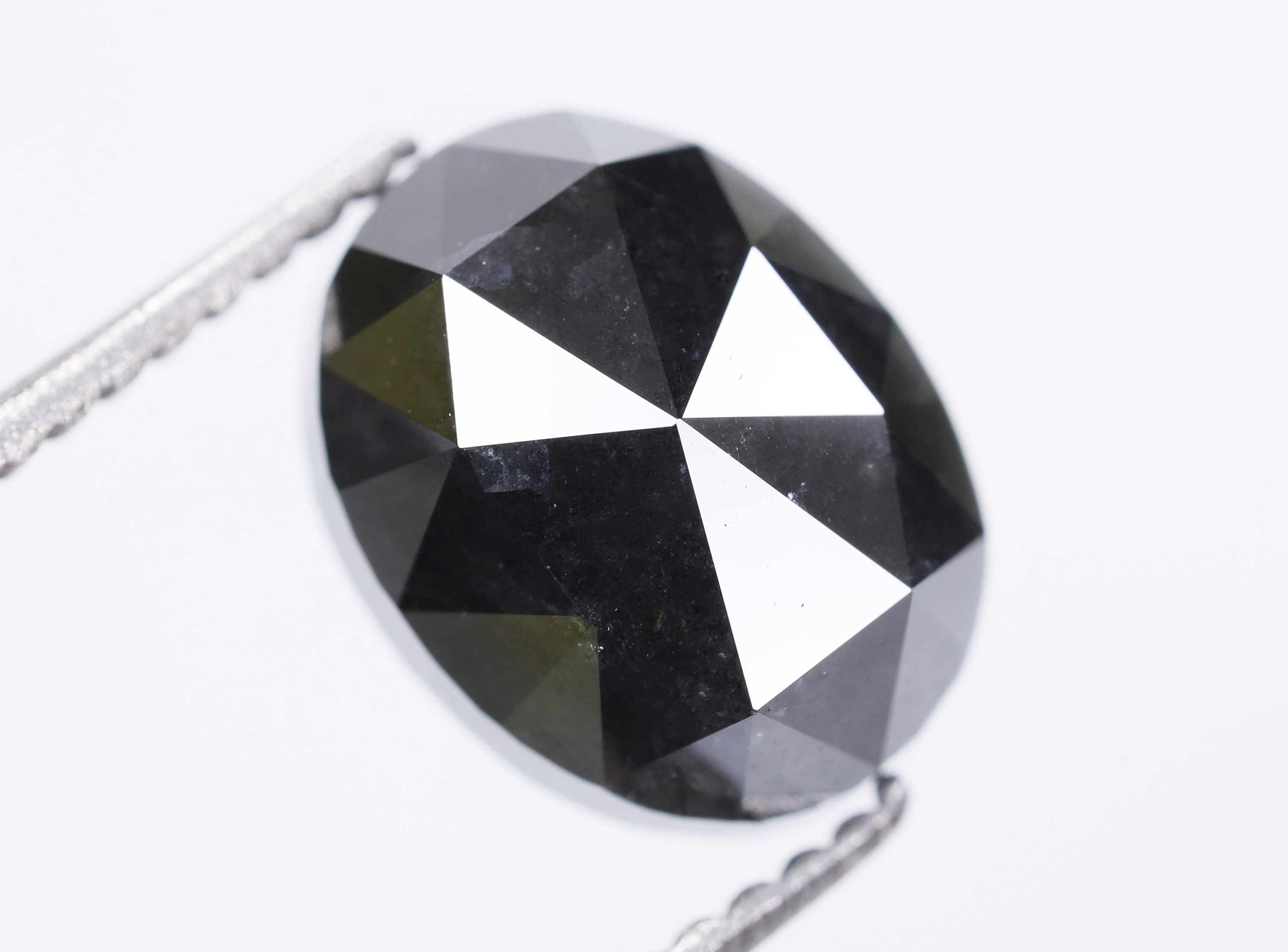 3.49 Ct, 9.2 X 7.1 X 5.3 MM, Natural Loose Unique Black