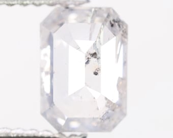1.34 Ct, 7.3 X 5.2 X 3.3 MM, Natural Fancy Opulence Emerald Shape Loose Diamond For Engagement Ring | Luxury Handmade Jewelry Stone | C2230