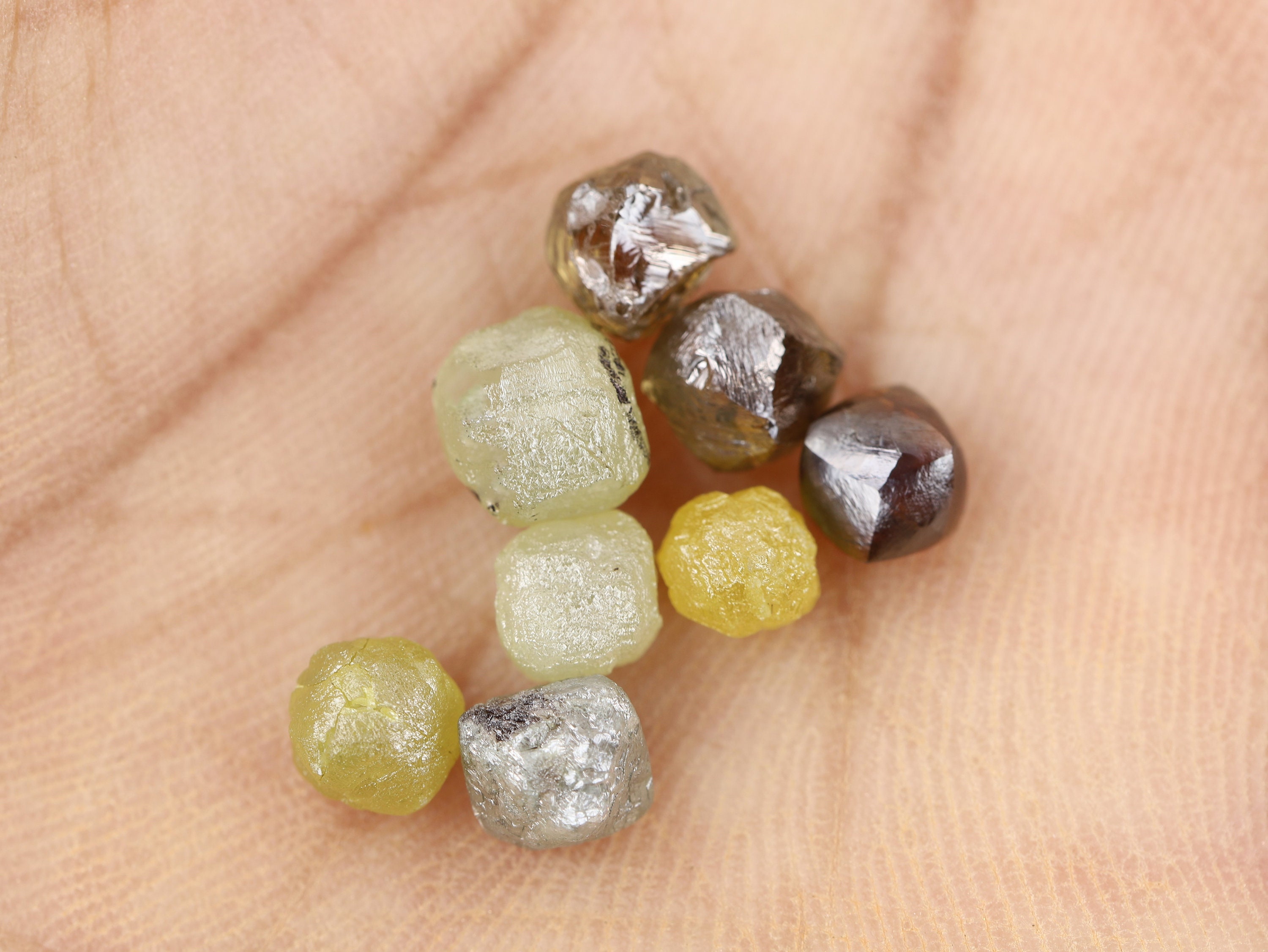 10.3 Ct, 6.3 X 5.9 X 5.7 MM, Natural Loose Rough Diamond Mix