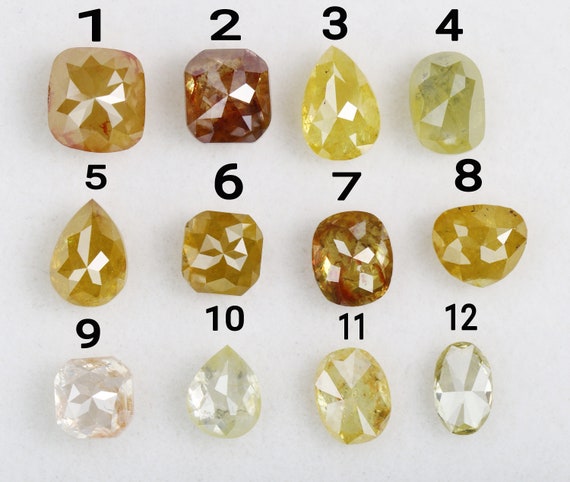 Peach colored hotsell diamonds