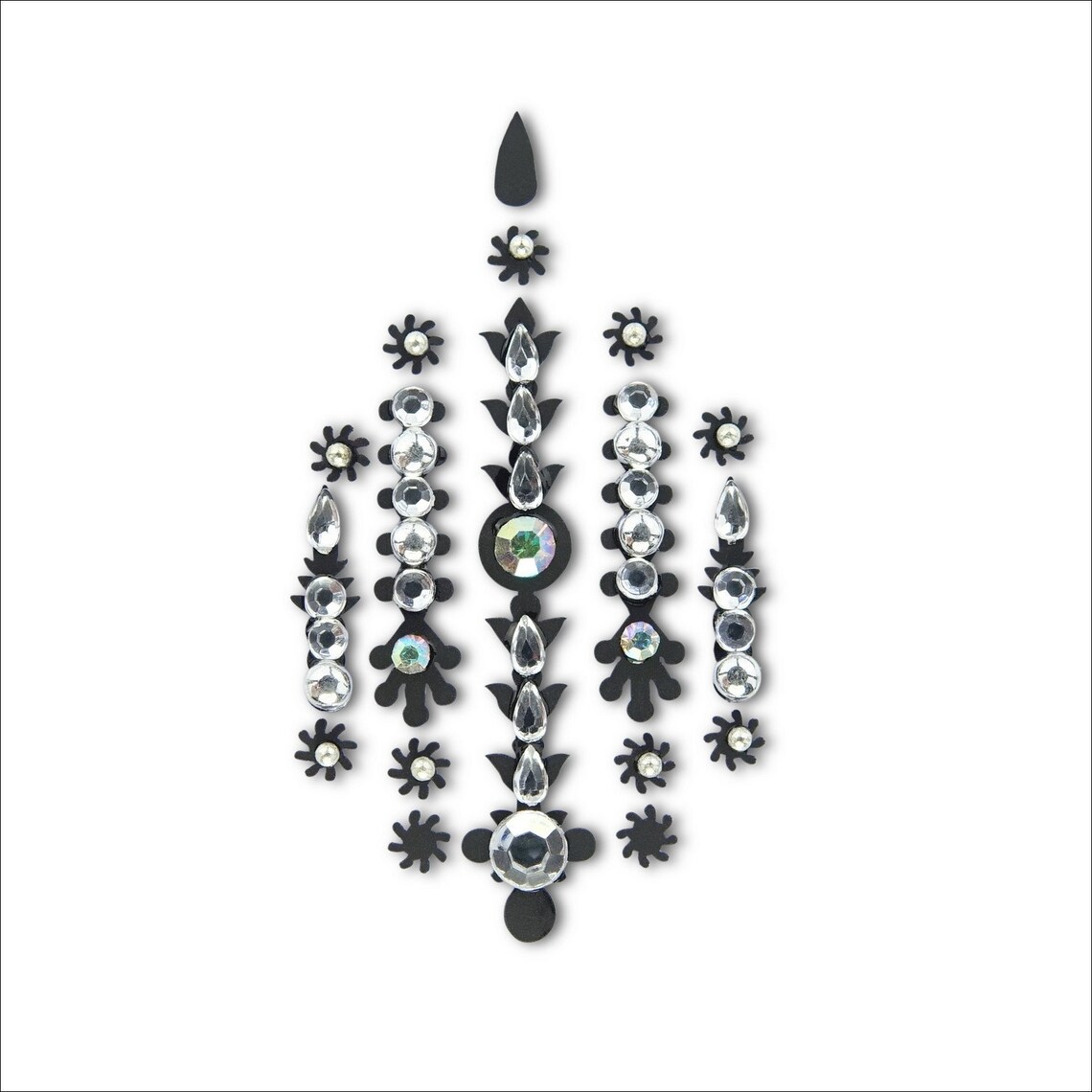 Face Jewel One Piece Bindi Face Gem Body Jewel Diamante Etsy
