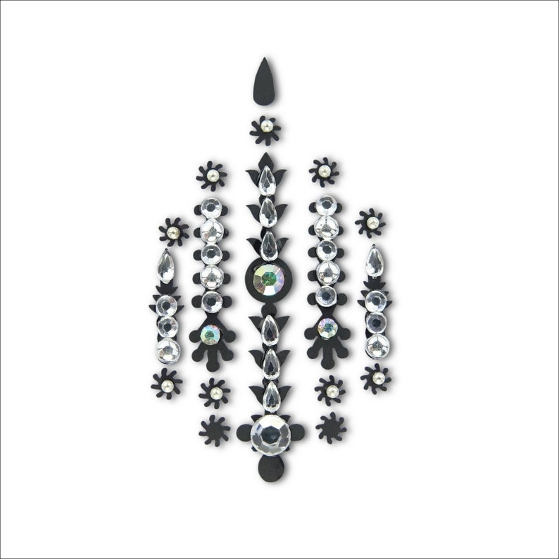 Face Jewel One Piece Bindi Face Gem Body Jewel Diamante Etsy