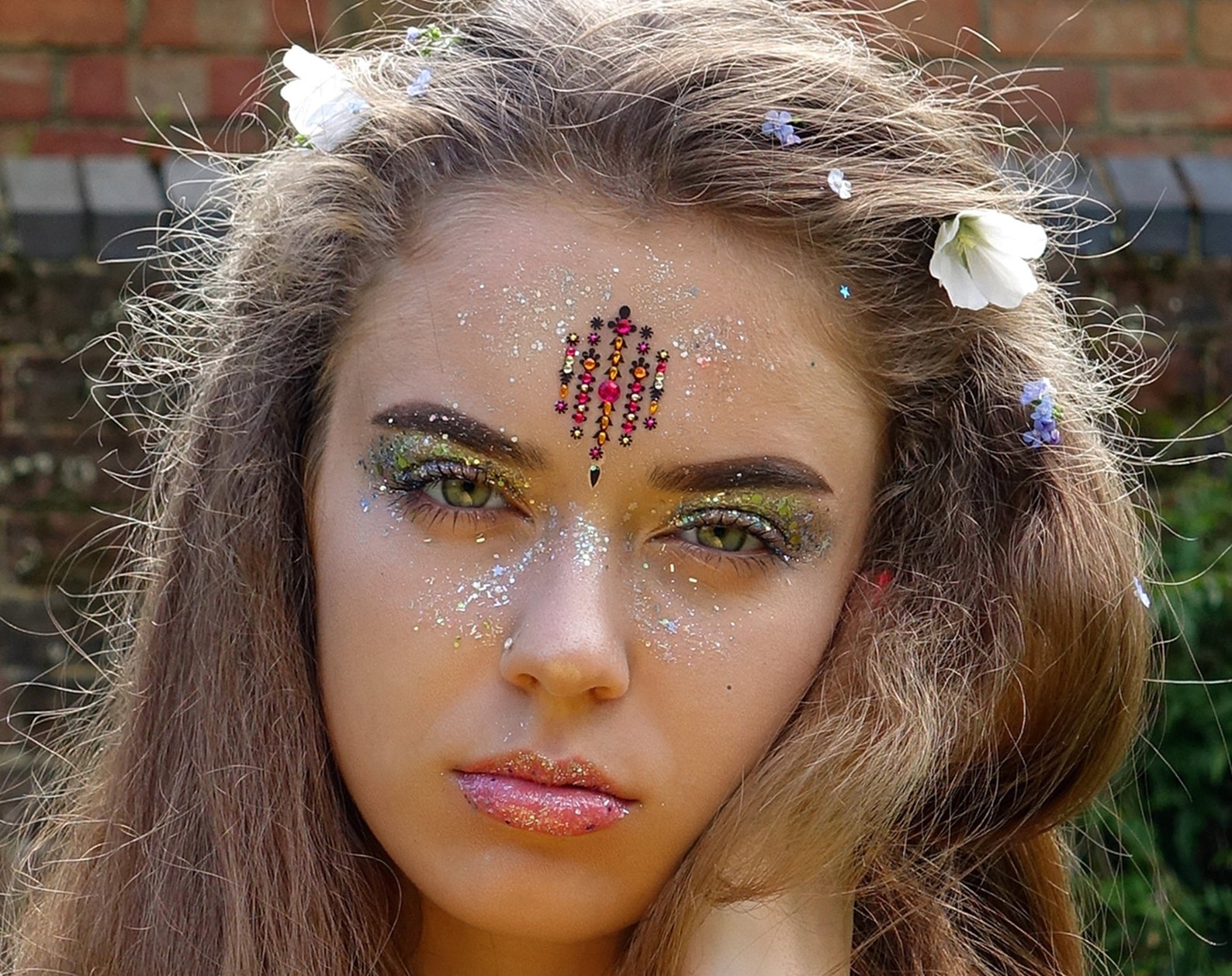 Face Jewel One Piece Bindi Face Gem Body Jewel Diamante Etsy