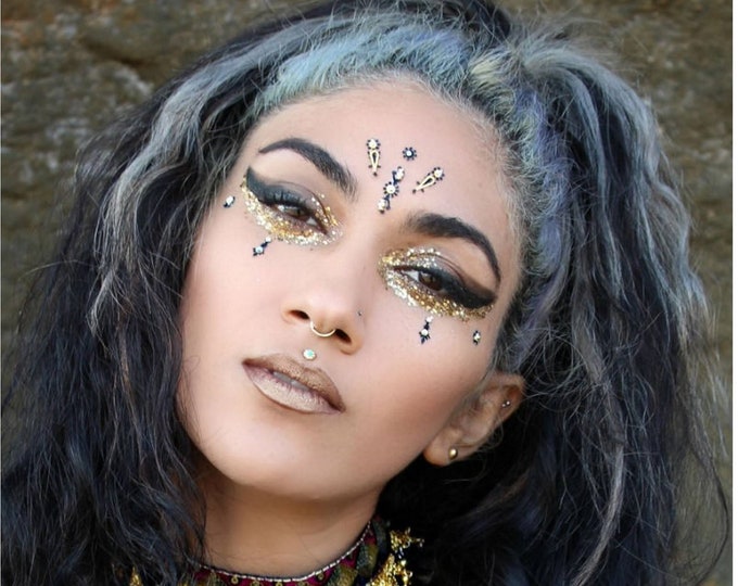 Rainbow FACE GEM for Festivals Face Jewel Body Jewel Bindi Etsy