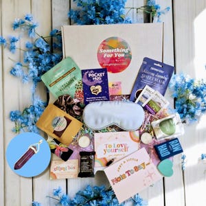 GET WELL Soon Gift, Pamper Hamper, Self Care Box, Thinking Of you, Recovery Care Package, Hug in Box, Personalised Letterbox Gift for her
