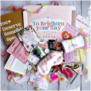 Ladies Gift Box Birthday Hamper Pamper box Relaxation Spa Gift Box for Women Care Package for her Pamper Gift Set Self Care Package