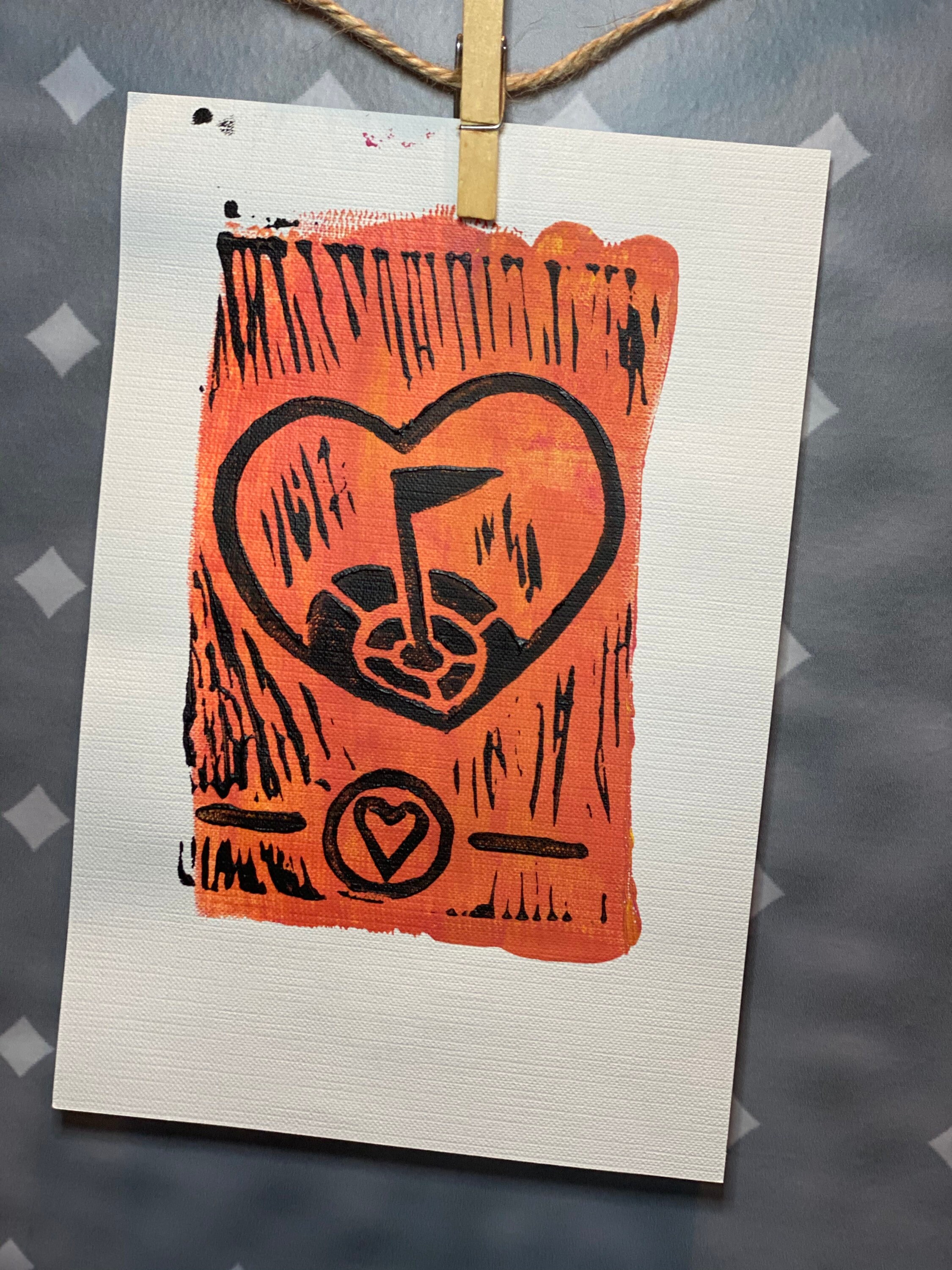 1120 Topgolf Cares Heart Shield limited edition prints Etsy