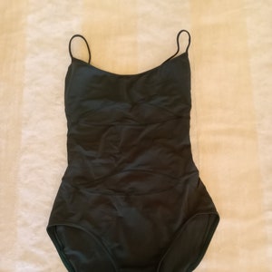 CHANEL 2008 Coco Line Black White BIKINI Swimsuit Bodysuit 1 Piece